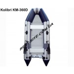 Килевая надувная моторная лодка Kolibri KM-360Д