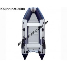 Килевая надувная моторная лодка Kolibri KM-360Д