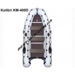 Килевая надувная моторная лодка Kolibri KM-400Д 